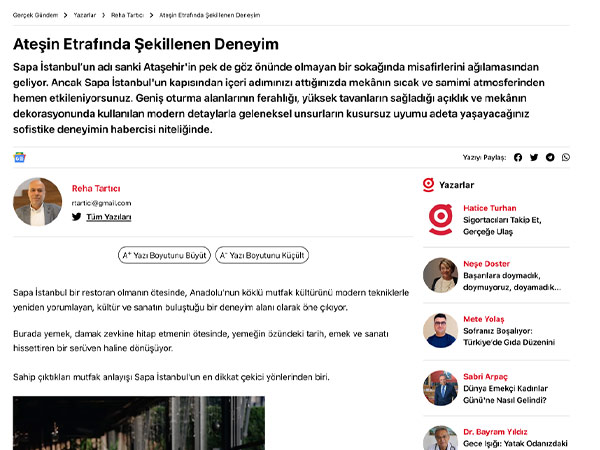 Ateşin Etrafında Şekillenen Deneyim